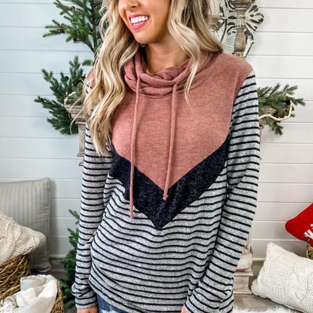 Striped Color Block Shirt